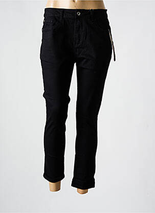 Pantalon slim buzunare negru BS JEANS femeie