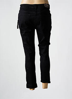 Pantalon slim buzunare negru BS JEANS femeie