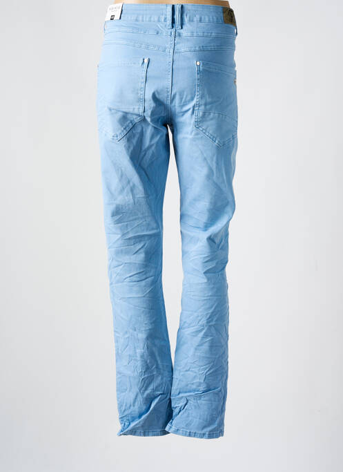 Pantalon slim albastru KAROSTAR femeie