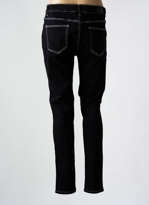 Blugi cu croială slim negru BS JEANS femeie