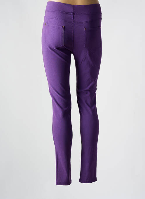 Pantalon slim violet CHRISTY femeie