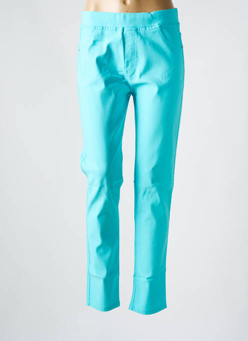 Pantalon slim albastru CHRISTY femeie