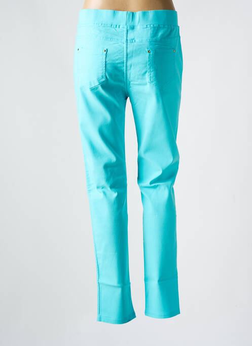 Pantalon slim albastru CHRISTY femeie