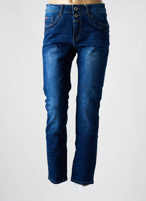 Blugi cu croială slim albastru KAROSTAR femeie