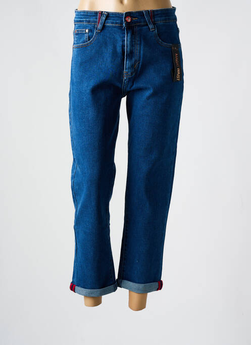 Blugi cu croială slim albastru BS JEANS femeie