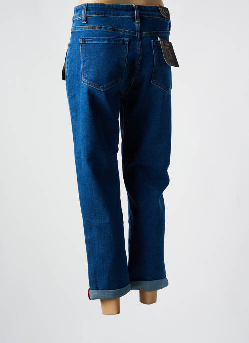 Blugi cu croială slim albastru BS JEANS femeie