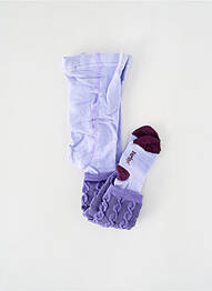 Colanți elasticitate violet BERLINGOT fată