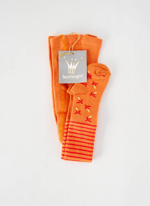 Colanți portocaliu BERLINGOT fată