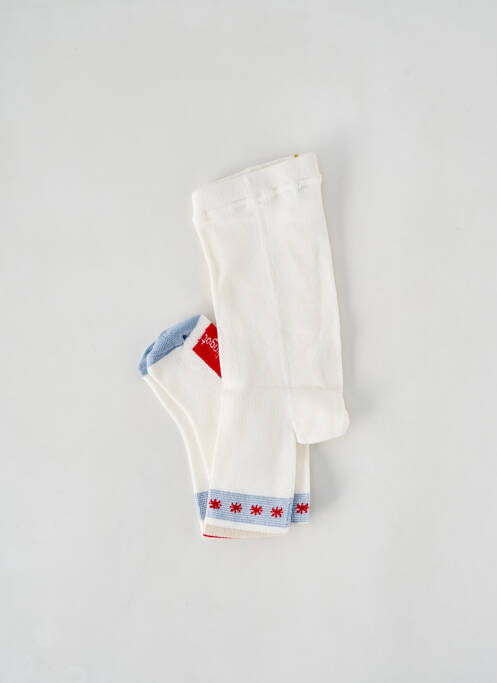 Colanți alb BERLINGOT fată