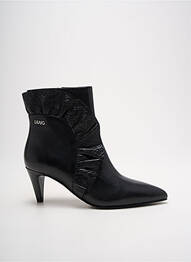 Botine/ghete material neted toc de 4 la 6 cm negru LIU JO femeie