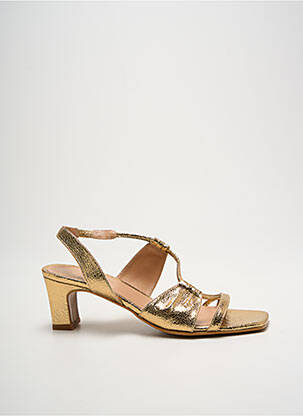 Sandale/Pantofi decupați auriu ANAKI femeie