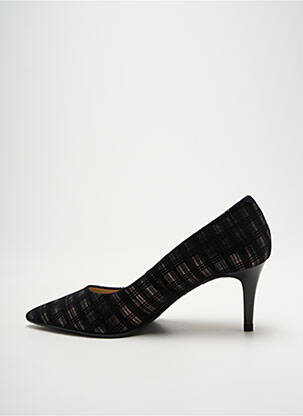 Pantofi cu toc nubuc toc de 7 la 9 cm negru JB MARTIN femeie