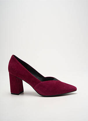 Pantofi cu toc nubuc toc de 7 la 9 cm violet PETER KAISER femeie