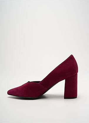 Pantofi cu toc nubuc toc de 7 la 9 cm violet PETER KAISER femeie