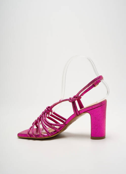 Sandale/Pantofi decupați roz ANAKI femeie