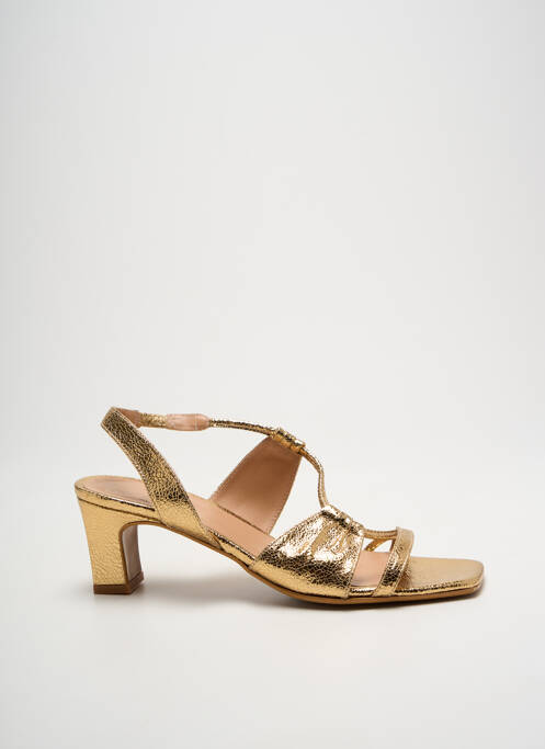 Sandale/Pantofi decupați auriu ANAKI femeie