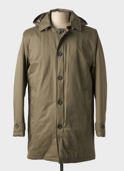 Geacă matlasată verde BRIGHTON bărbat