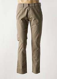 Pantalon slim elasticitate mărime normală maro LCDN homme