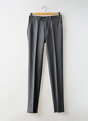 Pantalon slim țesătură melanj mărime normală gri VITALE BARBERIS CANONICO bărbat