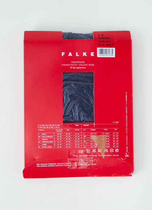 Colanți albastru FALKE femeie