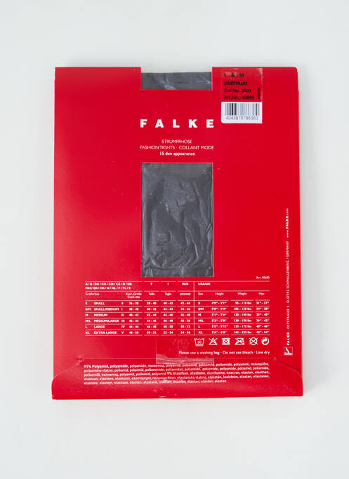 Colanți gri FALKE femeie