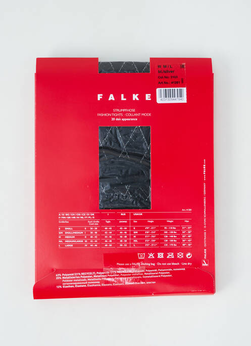 Colanți argintiu FALKE femeie