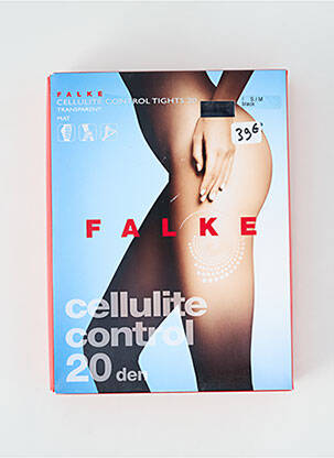 Colanți țesătură voal. negru FALKE femeie