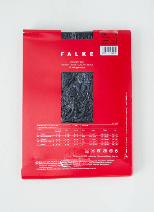 Colanți argintiu FALKE femeie