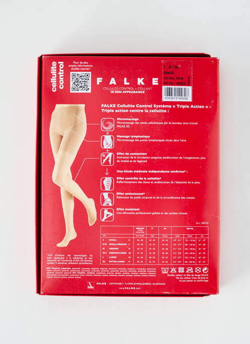 Colanți negru FALKE femeie