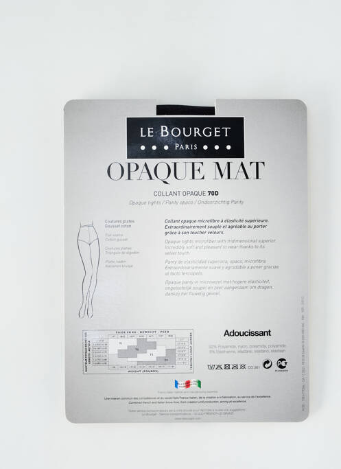 Colanți negru LE BOURGET femeie