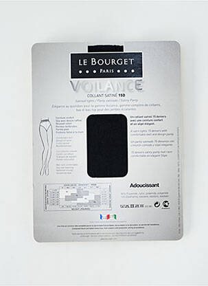 Colanți dres/colanți negru LE BOURGET femeie