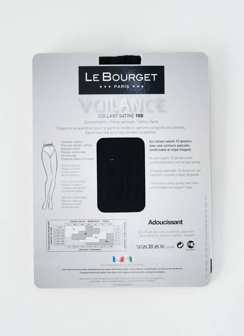 Colanți negru LE BOURGET femeie