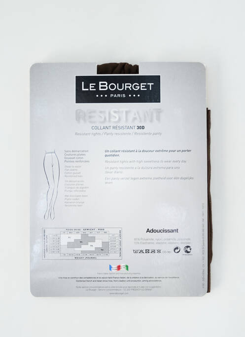 Colanți maro LE BOURGET femeie