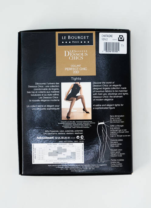 Colanți maro LE BOURGET femeie