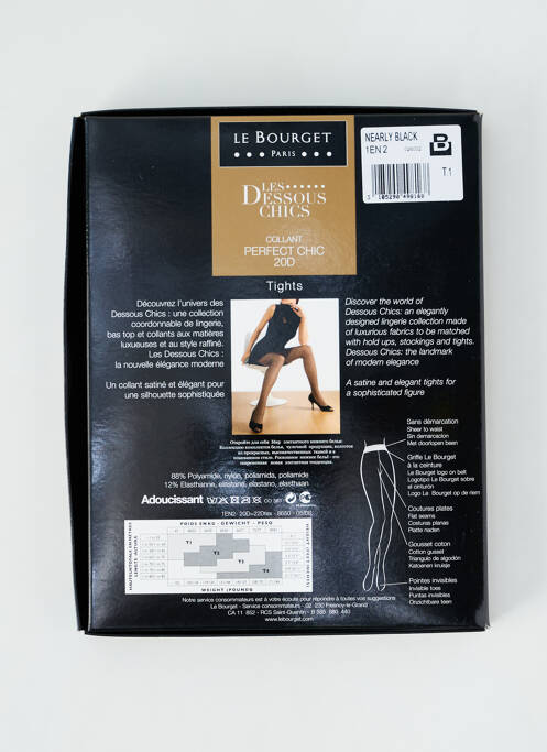 Colanți gri LE BOURGET femeie