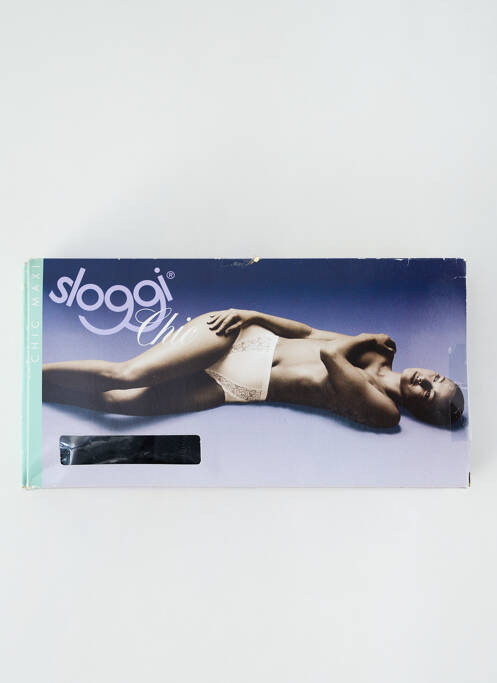 Chilot cu talie înaltă negru SLOGGI femme