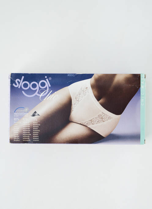 Chilot cu talie înaltă negru SLOGGI femme