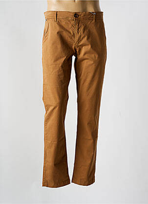 Pantalon chino țesătură poplin mărime normală maro LEE COOPER bărbat