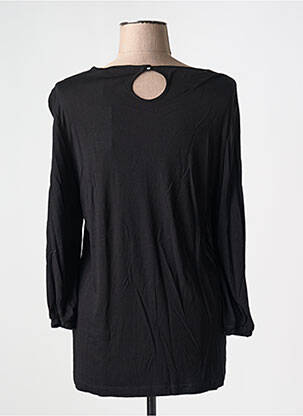 Top țesătură jersey mâneci lungi negru KATMAI femeie