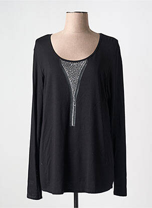 Tricou mâneci lungi mâneci lungi negru PERSONA femeie