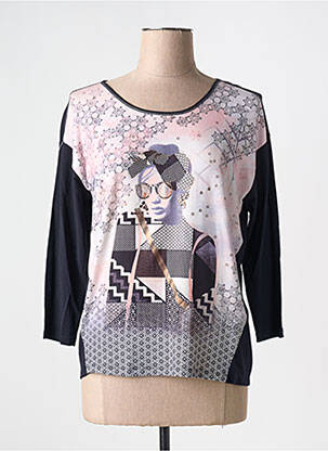 Tricou mâneci 3/4 mâneci 3/4 negru GERRY WEBER femeie