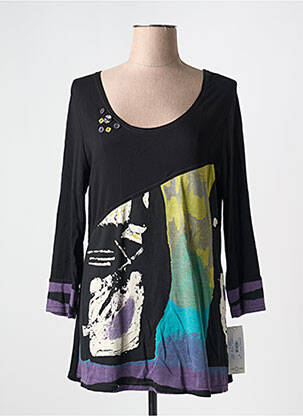 Tricou negru ONE O ONE femeie