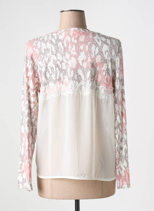 Vestă cu mâneci lungi roz DANEVA femeie