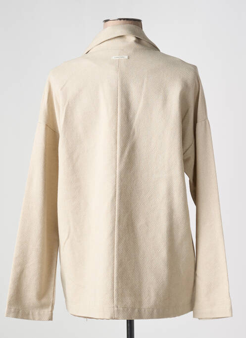 Sacou bej HUMILITY femeie