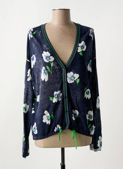 Vestă cu mâneci lungi albastru OUI femeie