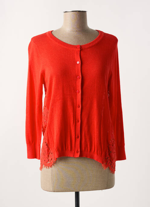 Vestă cu mâneci lungi roșu JUS D'ORANGE femeie