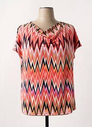 Tricou croială dreaptă mâneci scurte portocaliu BETTY BARCLAY femme