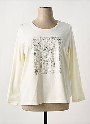 Tricou bej SIGNE NATURE femeie