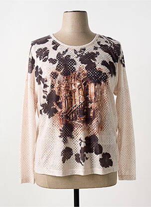 Tricou bej TAIFUN femeie