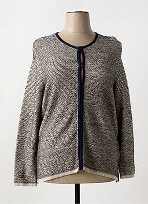 Vestă cu mâneci lungi guler rotund gri GERRY WEBER femeie